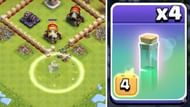 Archer Queen invisibility spell usage in Chief of the North Challenge (Image via Judo Sloth Gaming / YouTube)